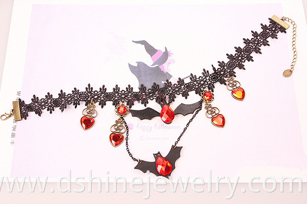 Red gem necklace